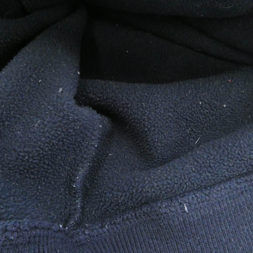 Supreme シュプリーム 18AW ワングラム期 Polartec Small Box Crewneck Sweatshirt ポーラテック スモールボックスロゴ クルーネック スウェット ネイビー系 M【中古】