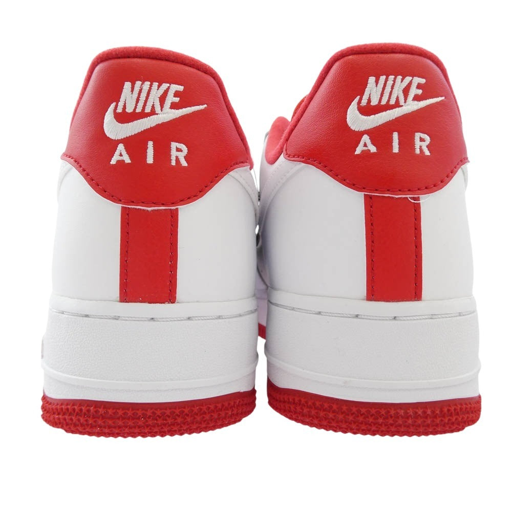 NIKE ナイキ CD0884-101 Air Force 1 Low White University Red エア フォース ロー ホワイト ユニバーシティ レッド スニーカー ホワイト系 レッド系 27cm【極上美品】【中古】