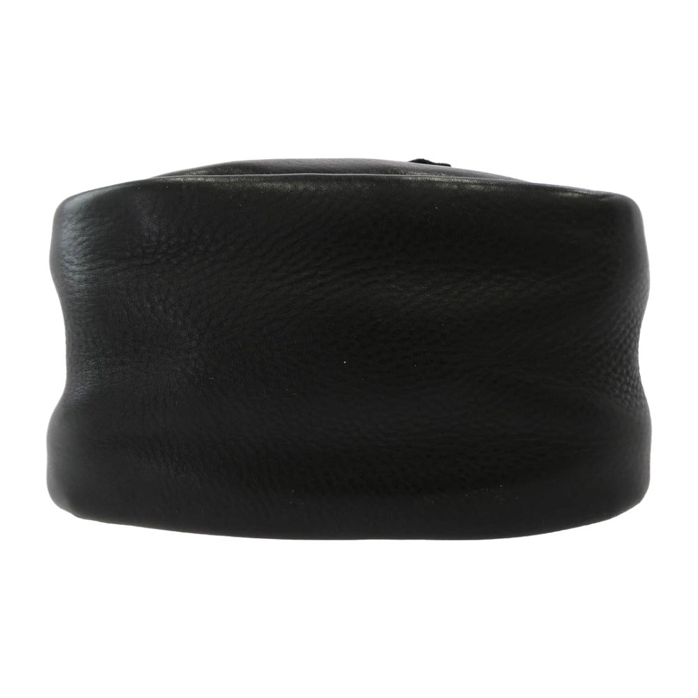 CHROME HEARTS クロムハーツ（原本無） TAKA MINI LTHR タカミニ セメタリークロスパッチ レザー ショルダーバッグ ブラック系【中古】