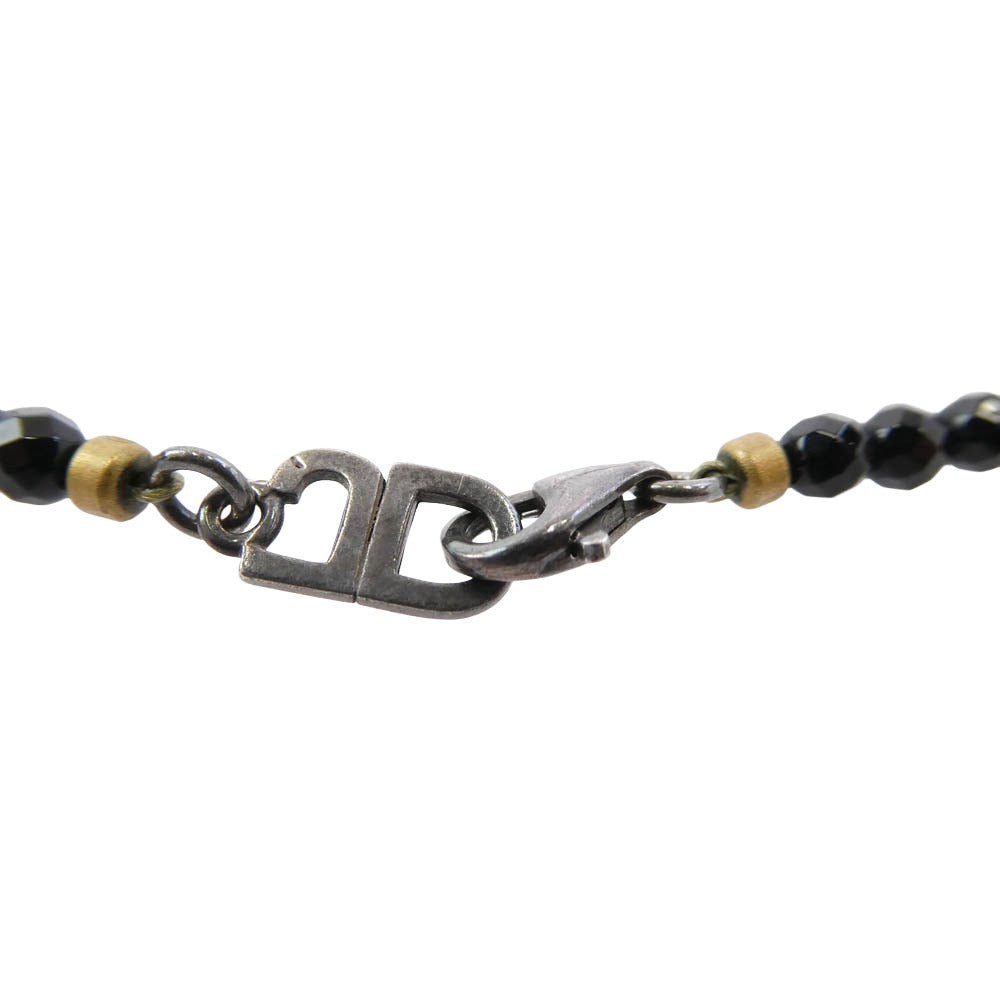 Justin Davis SNJ330 ネックレス 黒　オニキス Justin Davis ジャスティンデイビス SNJ330 Tiny Onyx Chain タイニー