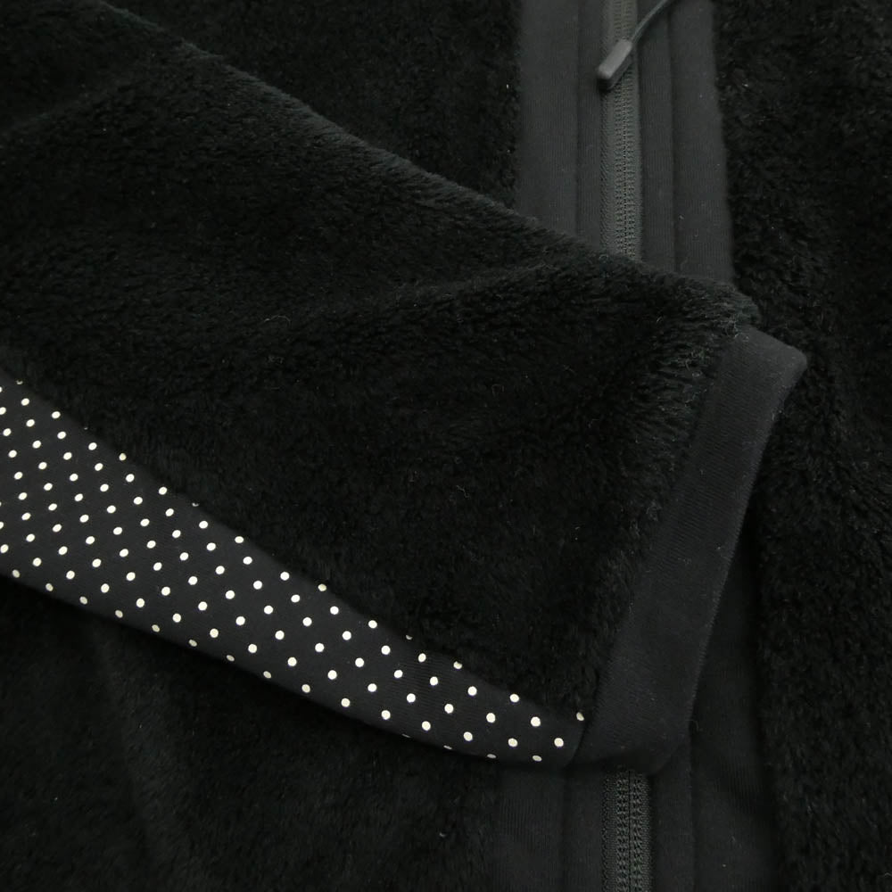 uniform experiment ユニフォームエクスペリメント 20AW ue-202046 POLARTEC DOT PANELED FLEECE BLOUSON ポーラテック ドット パネルド フリース ブルゾン ブラック系 4【中古】