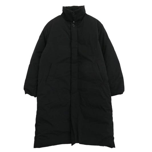 NEUTRALWORKS ニュートラルワークス KSU15342 比翼 2WAYカラー スタンドカラー 光電子 ダウンコート ブラック系 M【中古】