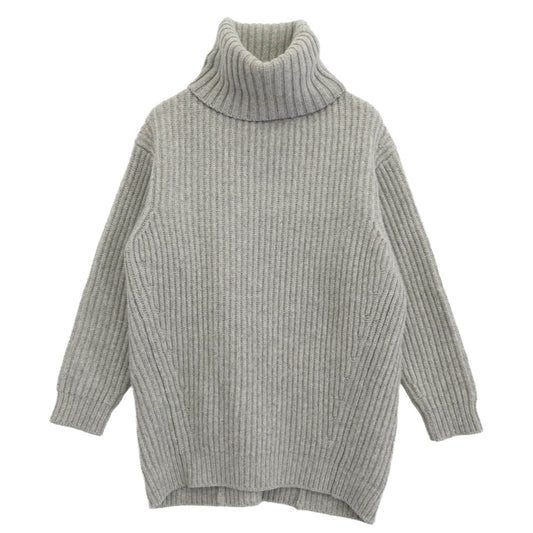 ACNE STUDIOS アクネストゥディオズ 19A173 DISA L-WOOL PAW17 タートルネック ウール セーター ニット グレー系 XS【中古】