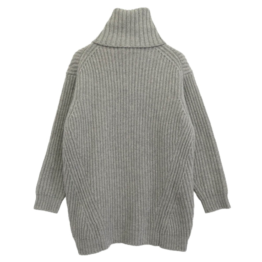 ACNE STUDIOS アクネストゥディオズ 19A173 DISA L-WOOL PAW17 タートルネック ウール セーター ニット グレー系 XS【中古】