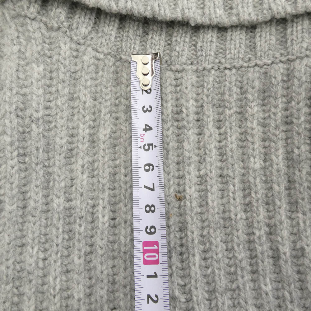 ACNE STUDIOS アクネストゥディオズ 19A173 DISA L-WOOL PAW17 タートルネック ウール セーター ニット グレー系 XS【中古】