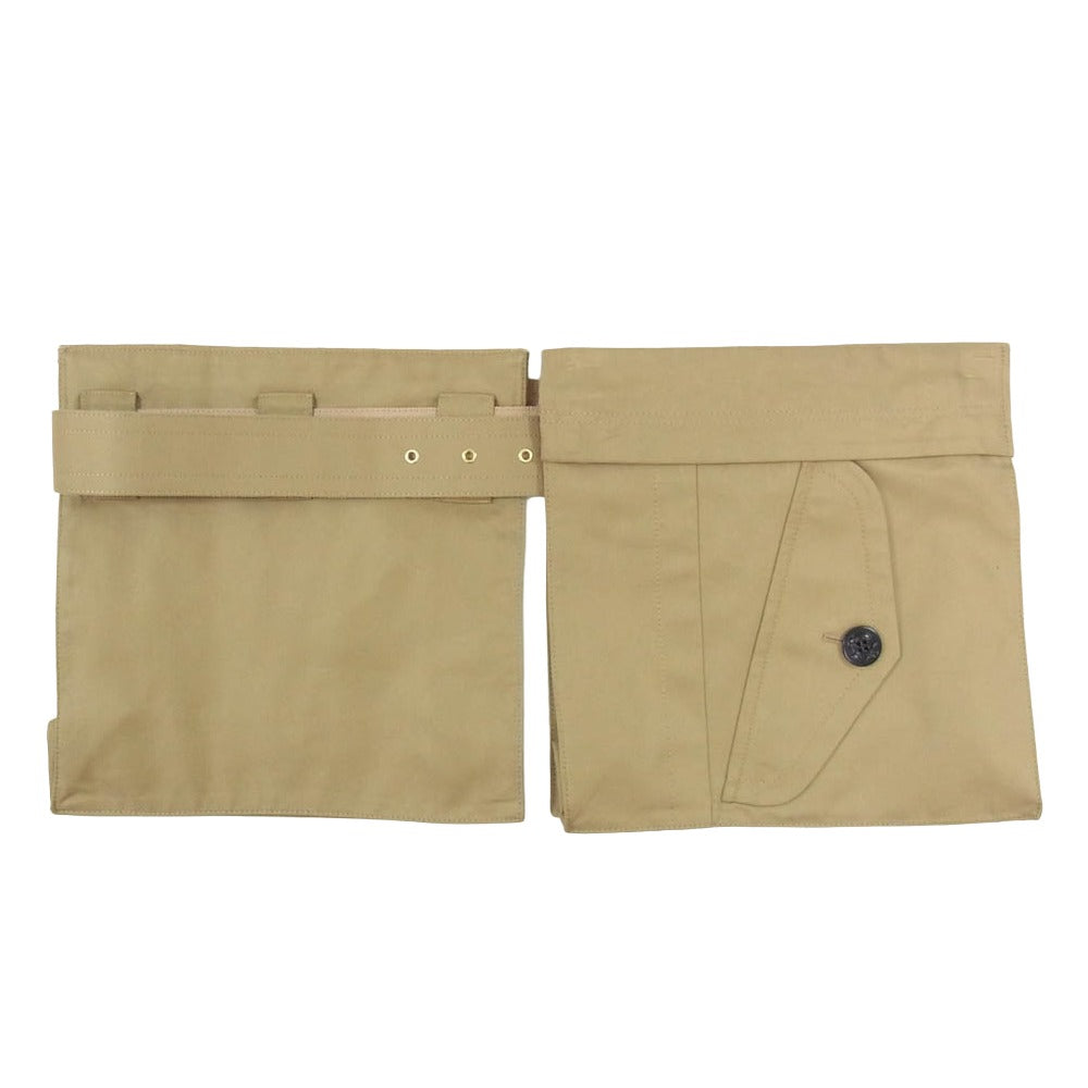 Sacai サカイ 23SS 23-06607 Cotton Gabardine Pocket Belt コットン ギャバジン ポケット ベルト ウエストバッグ ブラウン系【中古】