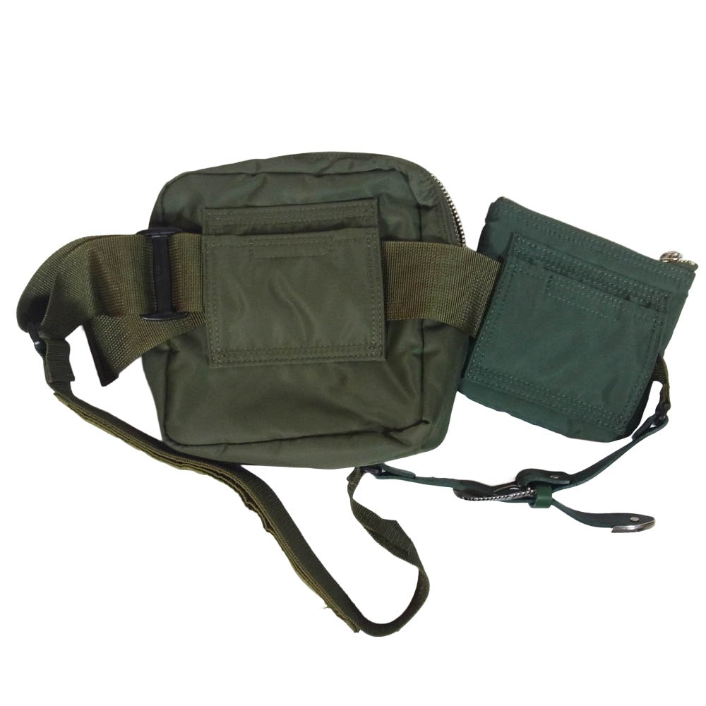 TOGA トーガ 20SS TC01-AG503 ×PORTER ポーター Belt bag ウエスタン ウエストバッグ ベルト バッグ カーキ系【中古】