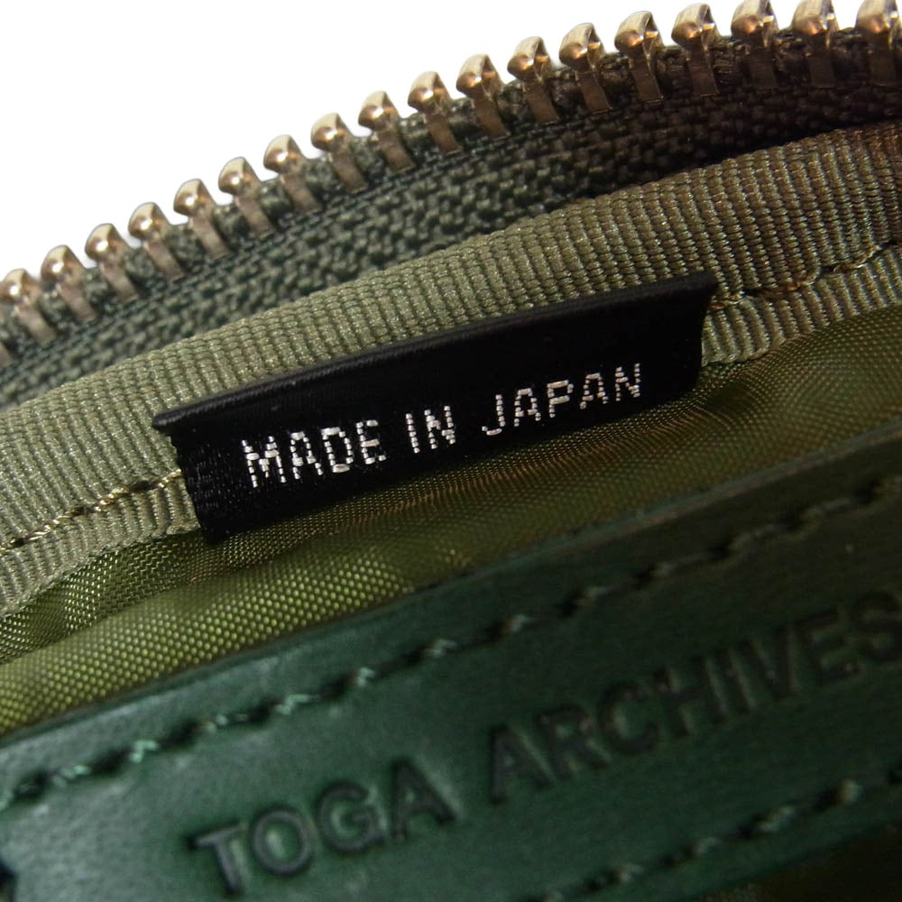 TOGA トーガ 20SS TC01-AG503 ×PORTER ポーター Belt bag ウエスタン ウエストバッグ ベルト バッグ カーキ系【中古】