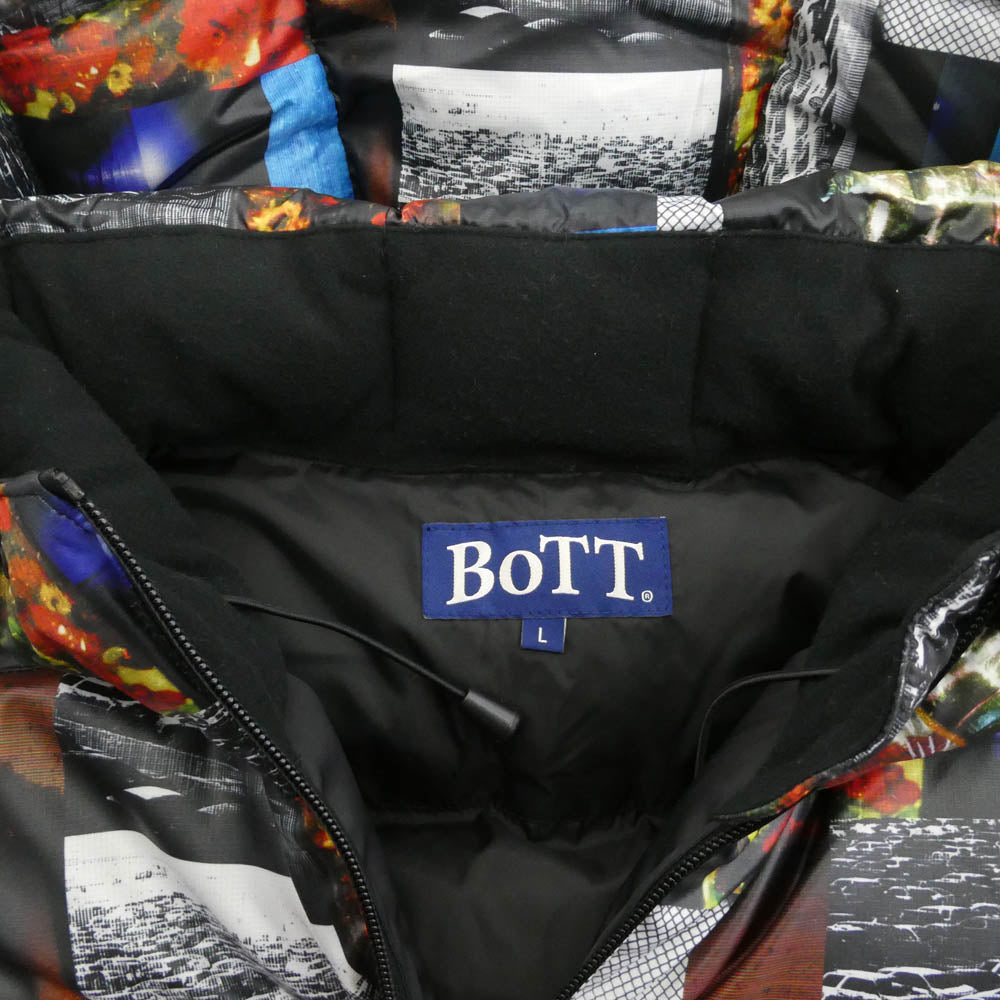 BOTT ボット 25AW 253BoTT05 BoTT Hooded Puffer Jacket フーデッドパファージャケット マルチカラー系 L【新古品】【未使用】【中古】