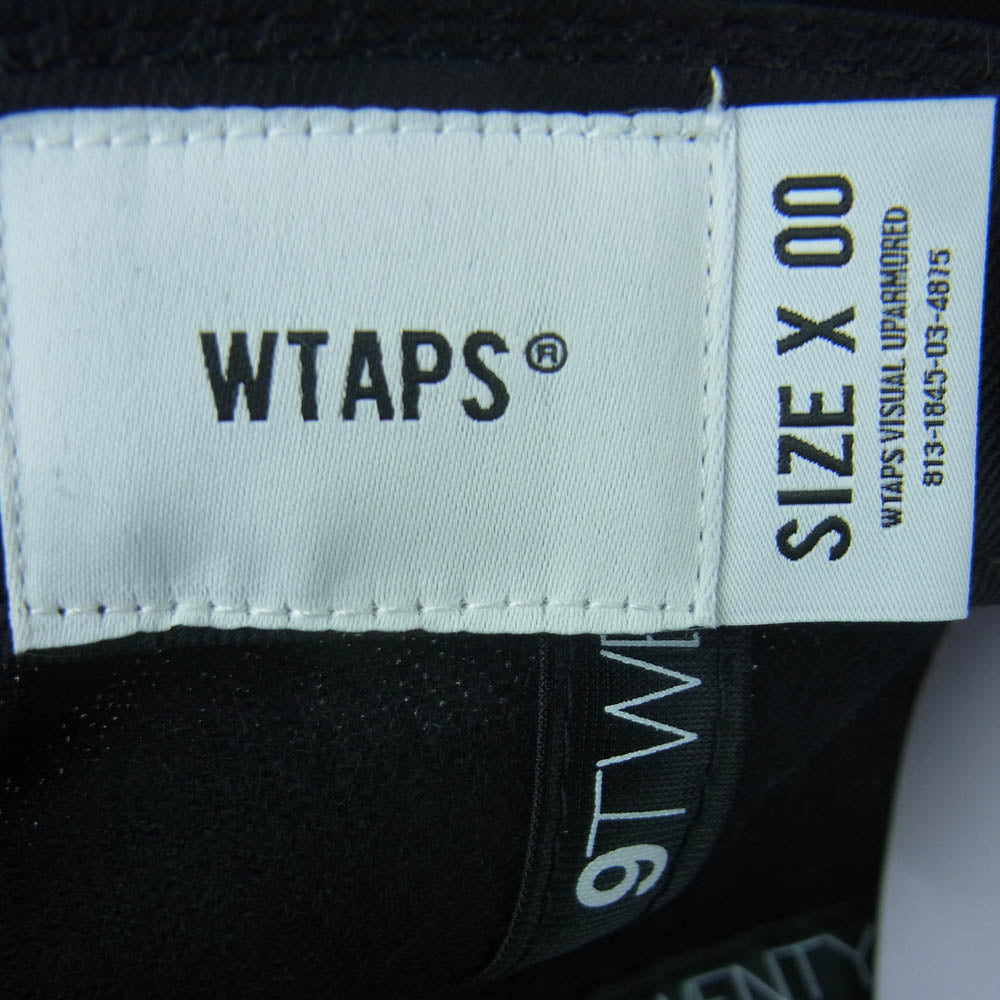 WTAPS ダブルタップス 25AW 252NENED-HT02 NEW ERA 9TWENTY Cap WONY Flannel Charcoal ナイントゥエンティー ウォニー フランネル ニューエラ ウール キャップ ブラック系 00【新古品】【未使用】【中古】