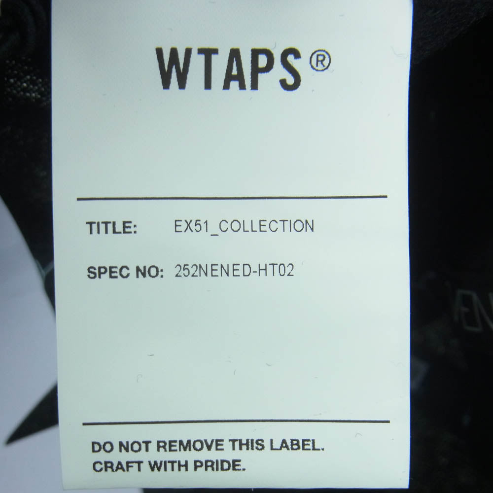 WTAPS ダブルタップス 25AW 252NENED-HT02 NEW ERA 9TWENTY Cap WONY Flannel Charcoal ナイントゥエンティー ウォニー フランネル ニューエラ ウール キャップ ブラック系 00【新古品】【未使用】【中古】