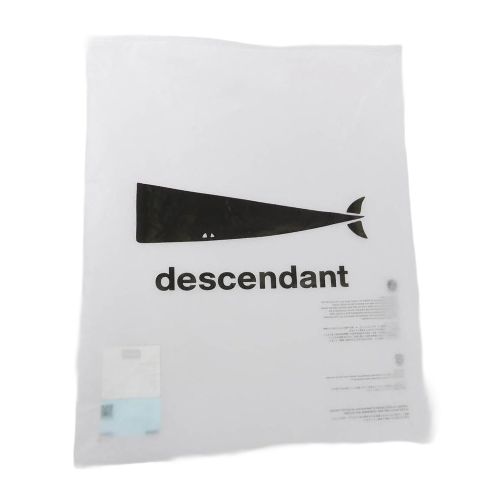 DESCENDANT ディセンダント 24AW 242atds-csm14 HORIZON FLEECE CREW NECK ホライゾン ボア フリース 刺繍 クルーネック アイボリー 3【美品】【中古】