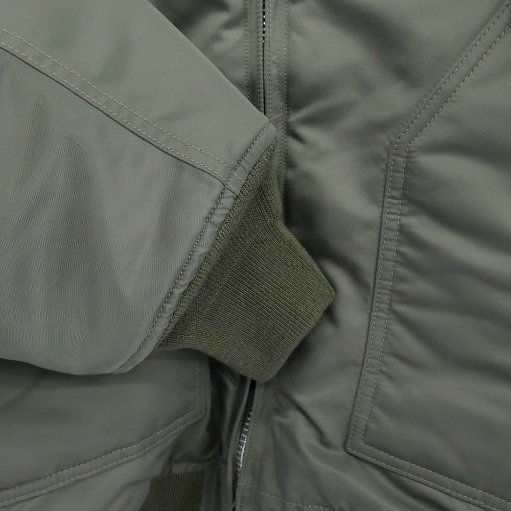 WTAPS ダブルタップス 25AW 252TQDTJKM02 ES JACKET NYLON SATIN CORDURA ナイロン サテン コーデュラ オリーブ 4【新古品】【未使用】【中古】