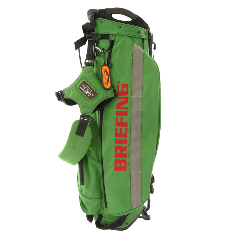 BRIEFING ブリーフィング ×BEAMS GOLF ビームス ゴルフ CADDIE STAND BAG キャディ スタンド バッグ グリーン系【中古】