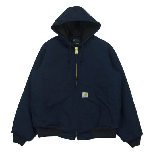 Carhartt カーハート OJ0140-M DUCK ACTIVE JACKET ダック アクティブ ジャケット アメリカ製 ダークネイビー系 S【中古】