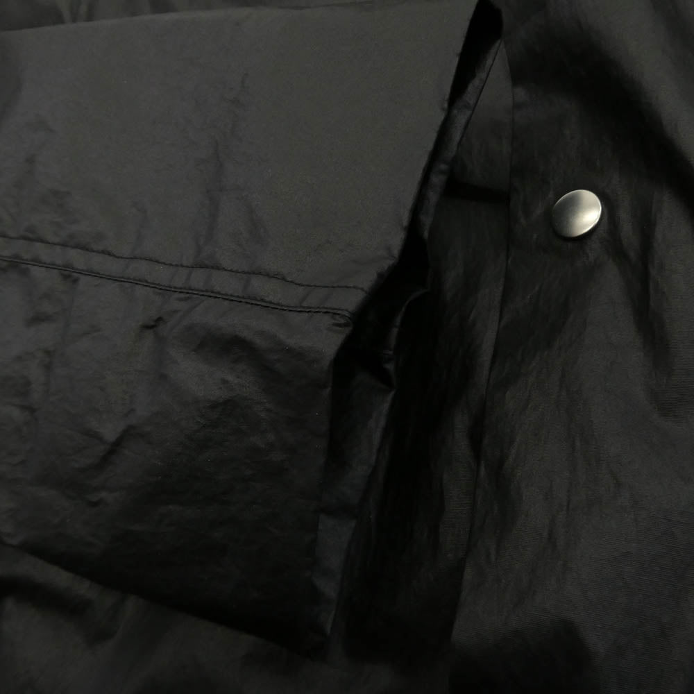 Rick Owens リックオウエンス 25AW RR02E1715-PCT Coated Poplin Cropped Mac Jacket コーティング ポプリン クロップド マック ジャケット ブラック系 46【美品】【中古】