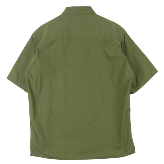 nonnative ノンネイティブ NN-S4214 RANCHER S/S SHIRT COTTON RIPSTOP リップストップ 半袖 シャツ グリーン系 2【中古】