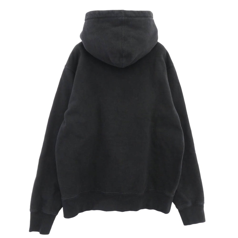 Supreme シュプリーム 19AW Cop Car Hooded Sweatshirt コップカー フロント刺繍 フーデッド スウェットシャツ プルオーバーパーカー ブラック系 M【中古】