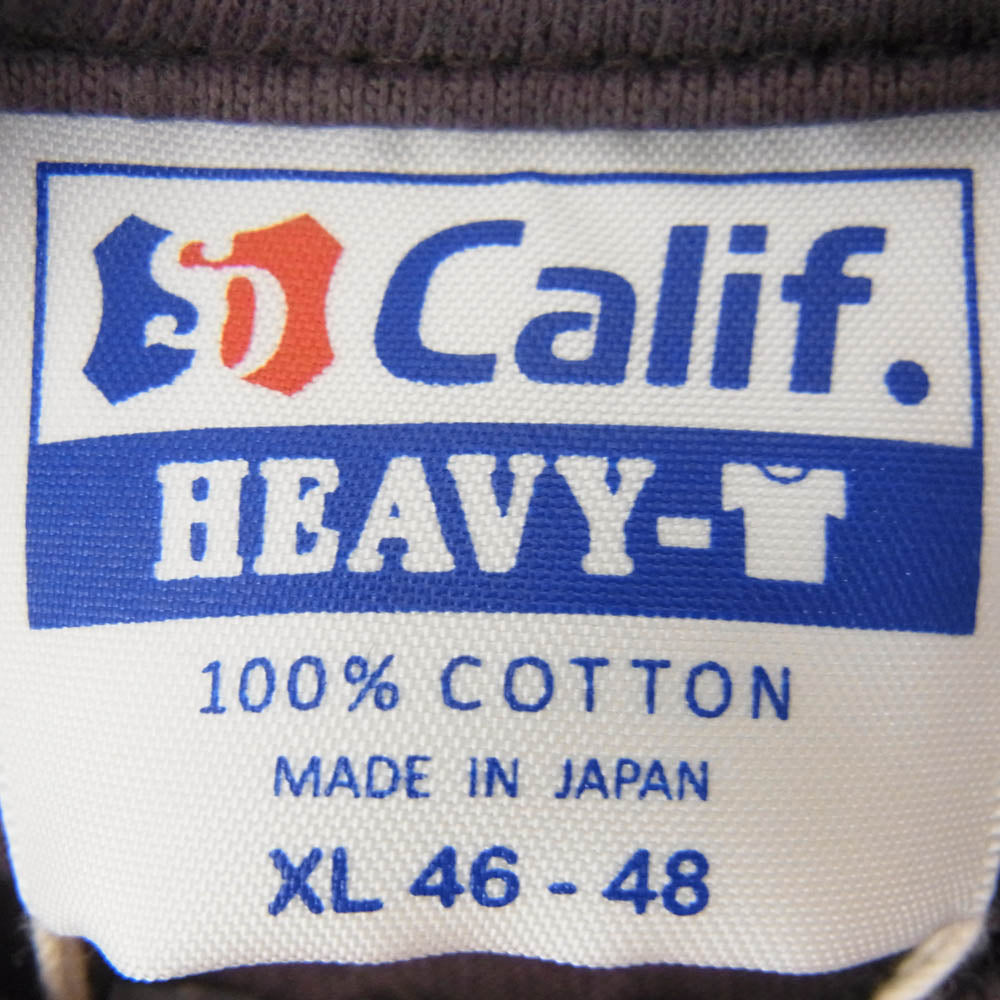 STANDARD CALIFORNIA スタンダードカリフォルニア D HEAVYWEIGHT MODERN TWIST SIGNS LOGO LONG SLEEVE T ロングスリーブ Tシャツ カットソー チャコール系 XL【美品】【中古】
