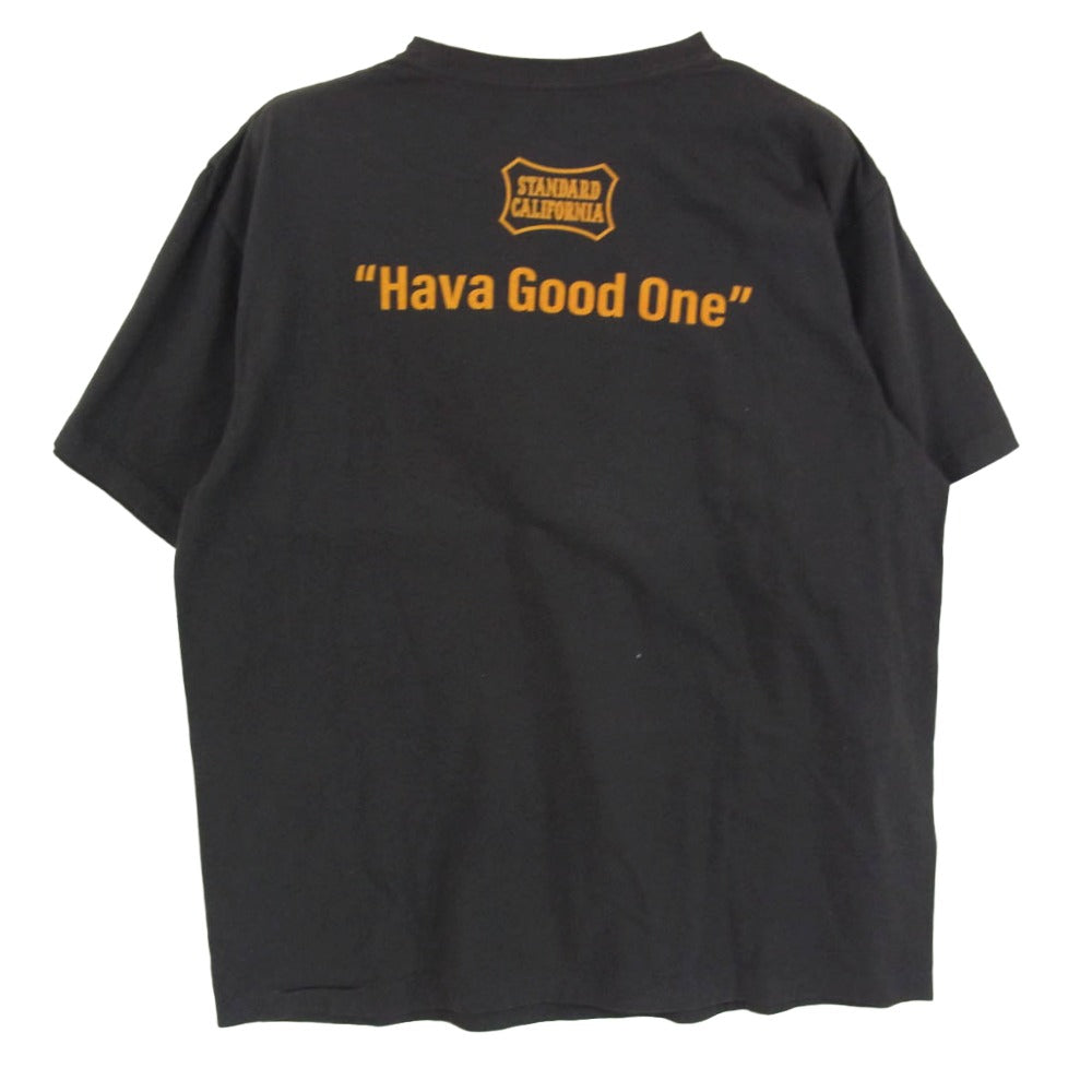 STANDARD CALIFORNIA スタンダードカリフォルニア STAR WARS×SD EWOK T 半袖 Tシャツ ブラック系 XL【中古】