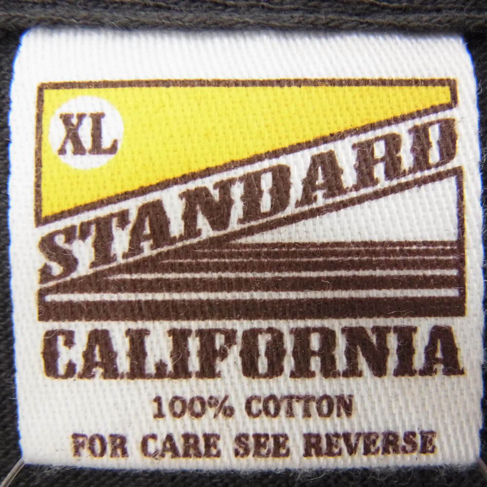 STANDARD CALIFORNIA スタンダードカリフォルニア STAR WARS×SD EWOK T 半袖 Tシャツ ブラック系 XL【中古】