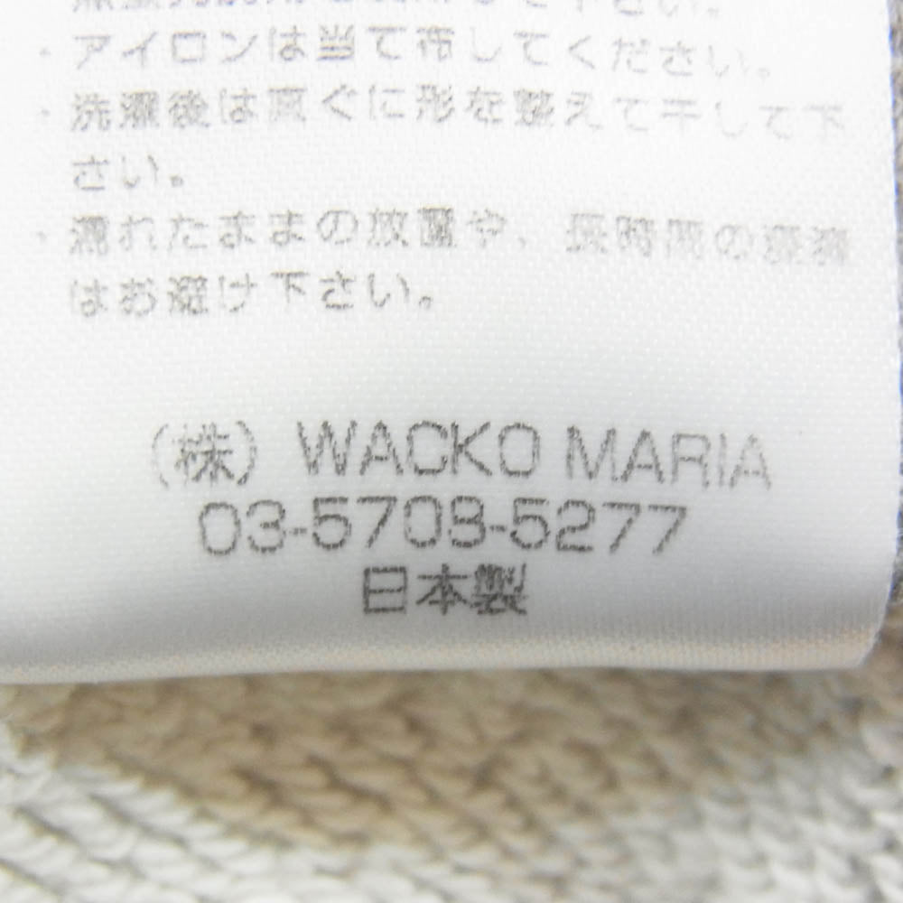 WACKO MARIA ワコマリア 23aw 23FW-WMC-SP03 MIDDLE WEIGHT SWEAT PANTS ミドル ウェイト スウェット パンツ グレー系 M【中古】