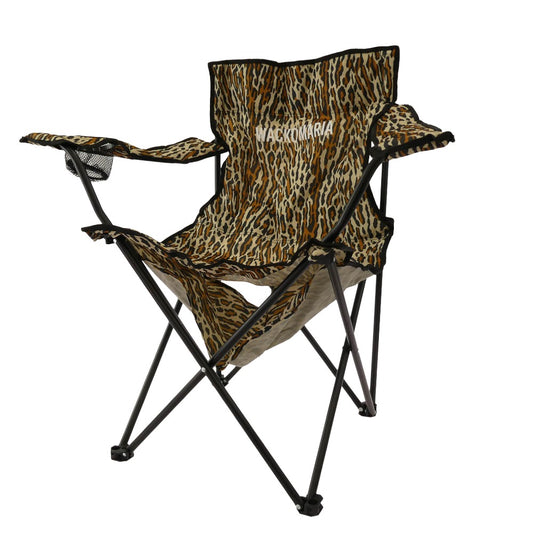 WACKO MARIA ワコマリア 25ss 25SS-WMA-GG15 CAPTAIN STAG LEOPARD LOUNGE CHAIR キャプテンスタッグ レオパード チェア ベージュ系【極上美品】【中古】