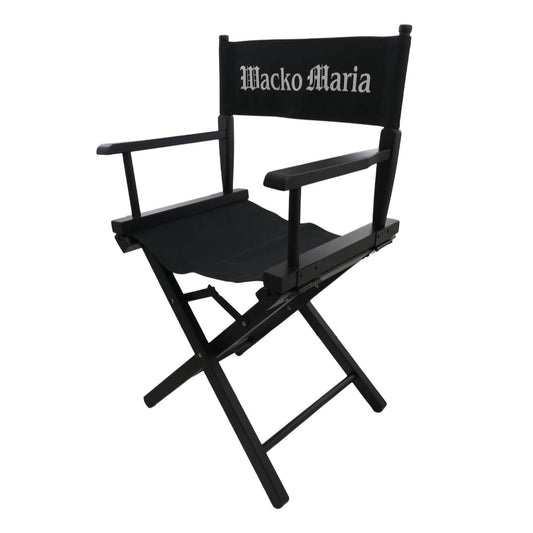 WACKO MARIA ワコマリア 23aw 23FW-WMA-GG10 DIRECTOR'S CHAIR ディレクター チェア 椅子 ブラック系【美品】【中古】