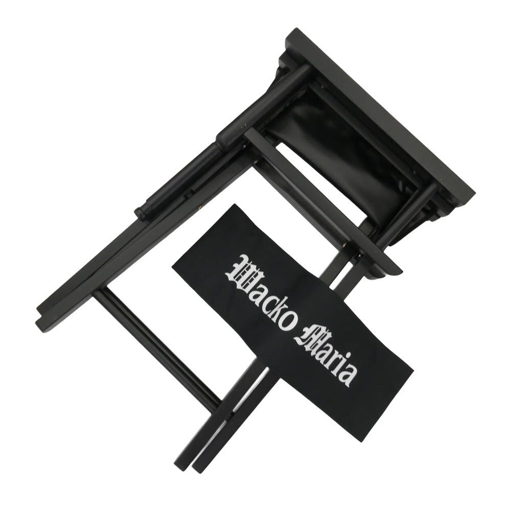 WACKO MARIA ワコマリア 23aw 23FW-WMA-GG10 DIRECTOR'S CHAIR ディレクター チェア 椅子 ブラック系【美品】【中古】