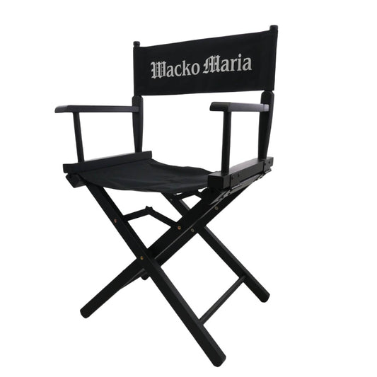 WACKO MARIA ワコマリア 23aw 23FW-WMA-GG10 DIRECTOR'S CHAIR ディレクター チェア 椅子 ブラック系【美品】【中古】