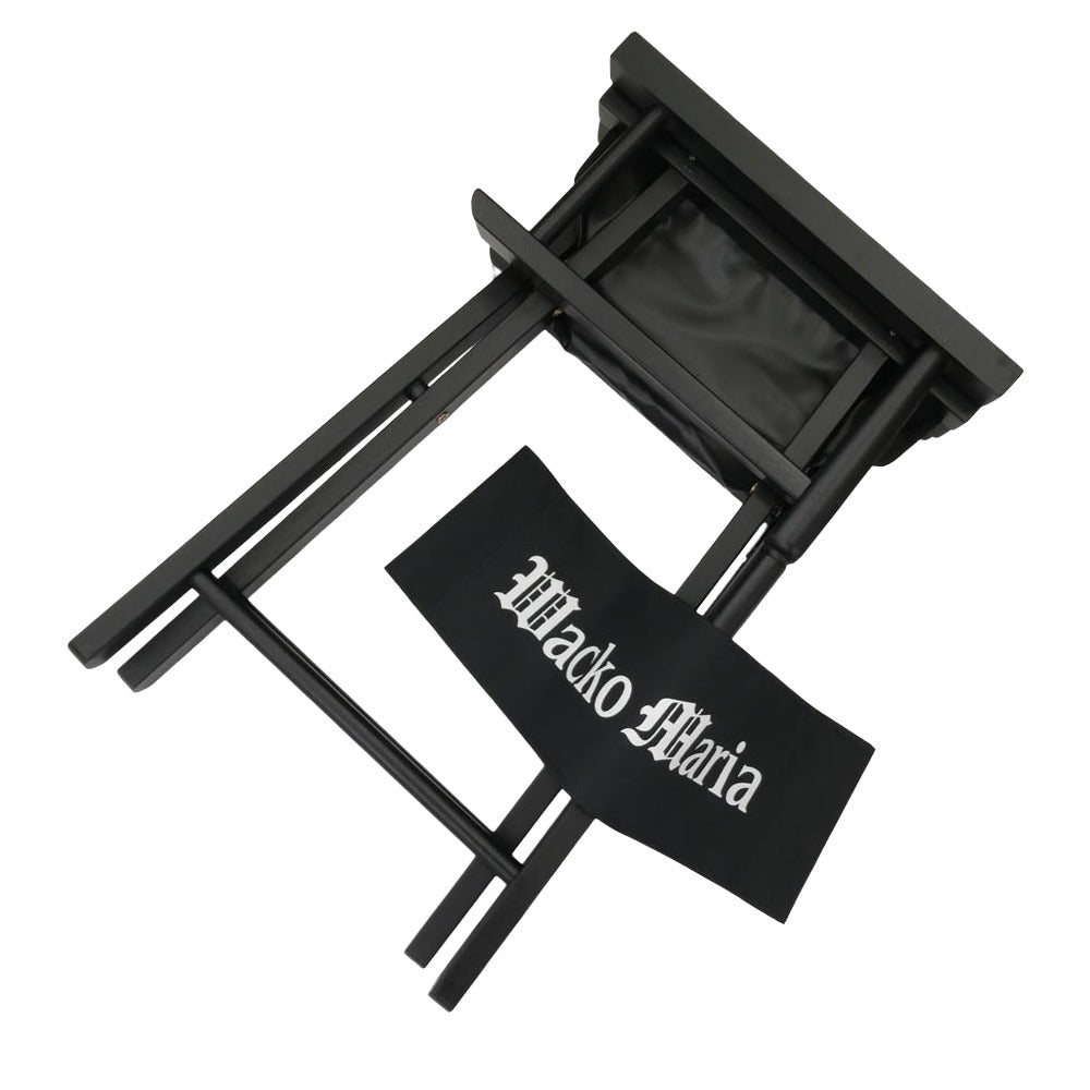 WACKO MARIA ワコマリア 23aw 23FW-WMA-GG10 DIRECTOR'S CHAIR ディレクター チェア 椅子 ブラック系【美品】【中古】