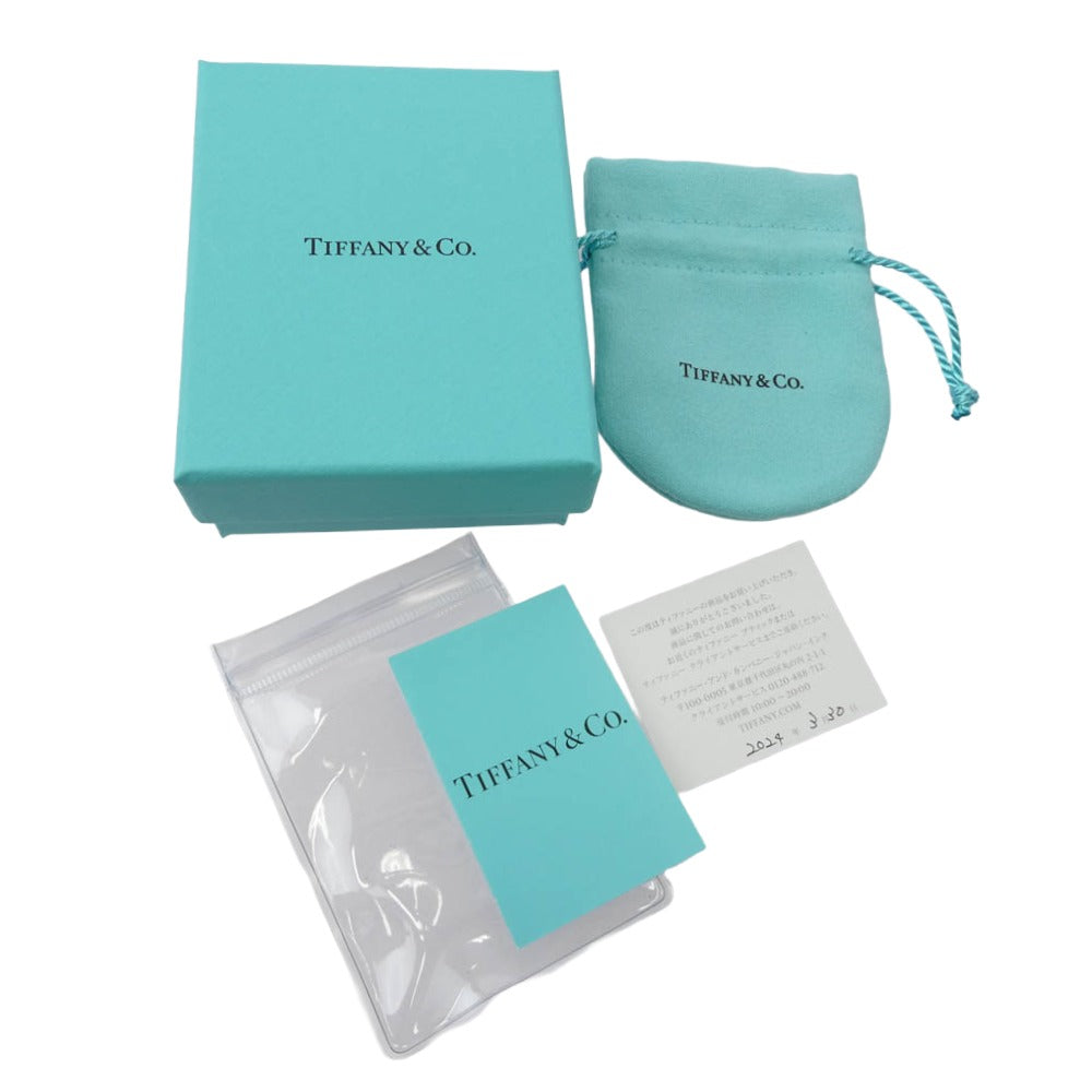 TIFFANY&Co. ティファニー オーバル タグ スクリューボール キーリング シルバー系【中古】
