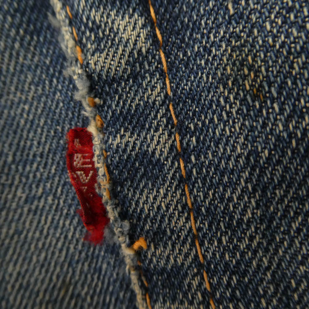 ゴ*ウ様 60s levi's 505 BIGE 赤耳　希少ボタン裏刻印16 Levi's◇505/BIGE後期/赤耳付き/ボタン裏5/42TALON/平行ステッチ