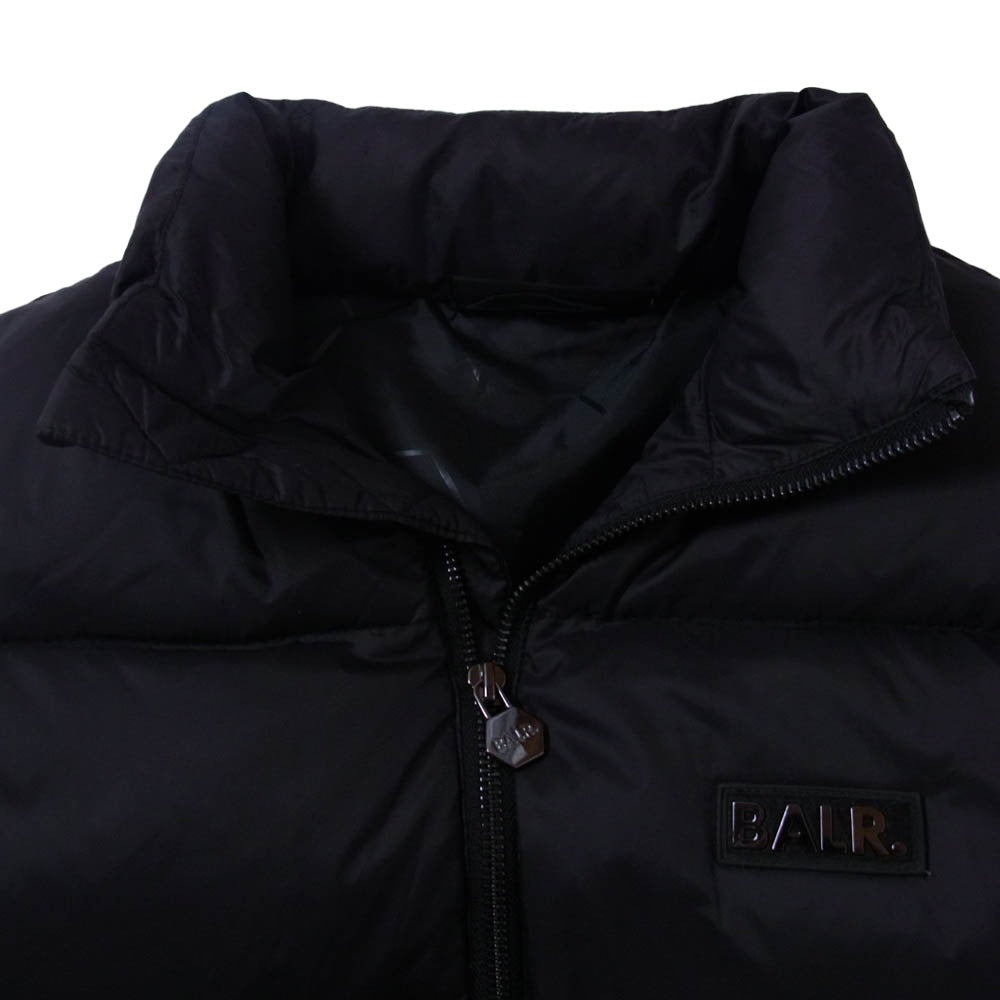 ボーラー 21AW B10290 ロゴ プレート ナイロン ダウン ベスト ブラック系 S【中古】