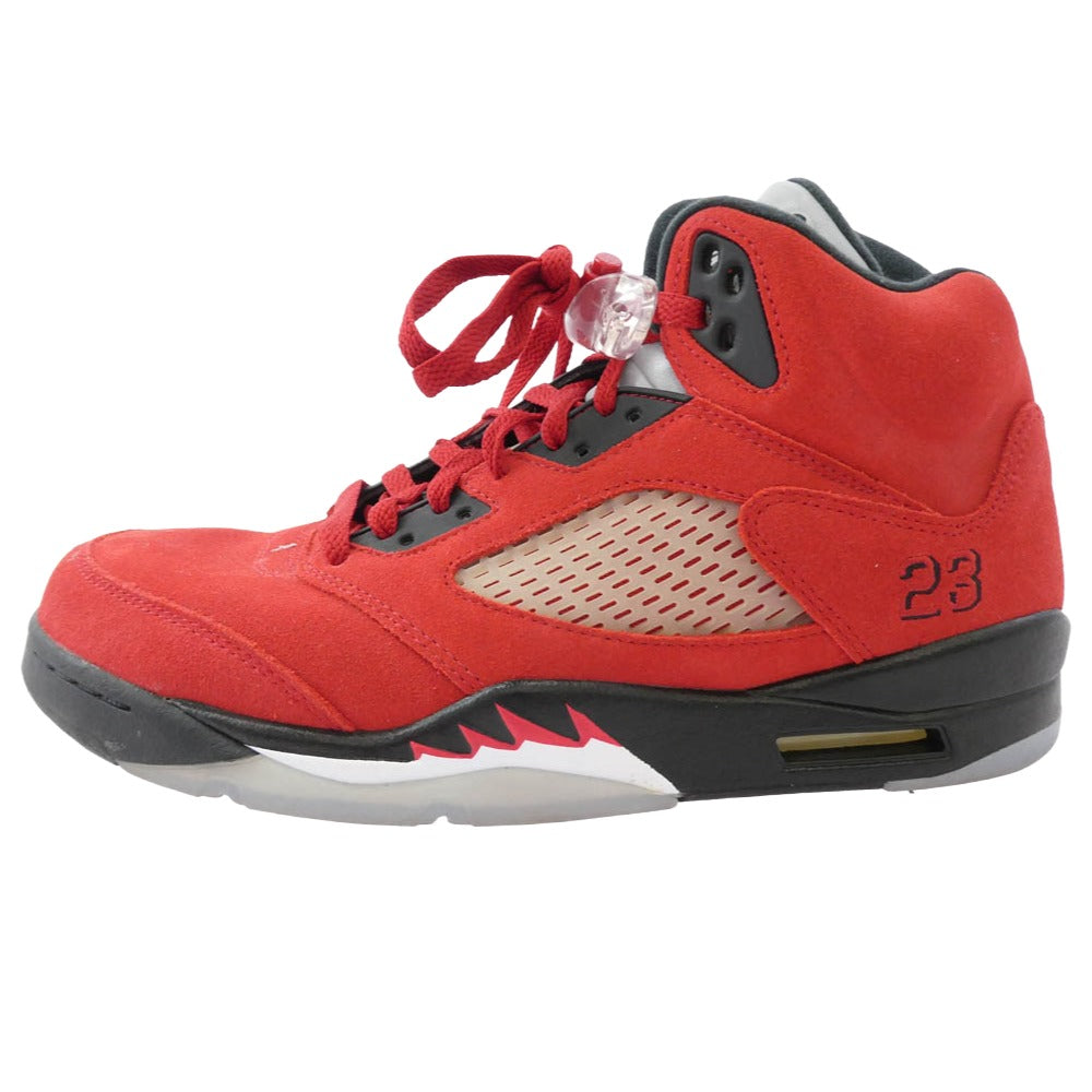 NIKE ナイキ DD0587-600 AIR JORDAN 5 TORO BRAVO エアジョーダン 5 トロ ブラボー ハイカット スニーカー レッド系 27.5cm【中古】