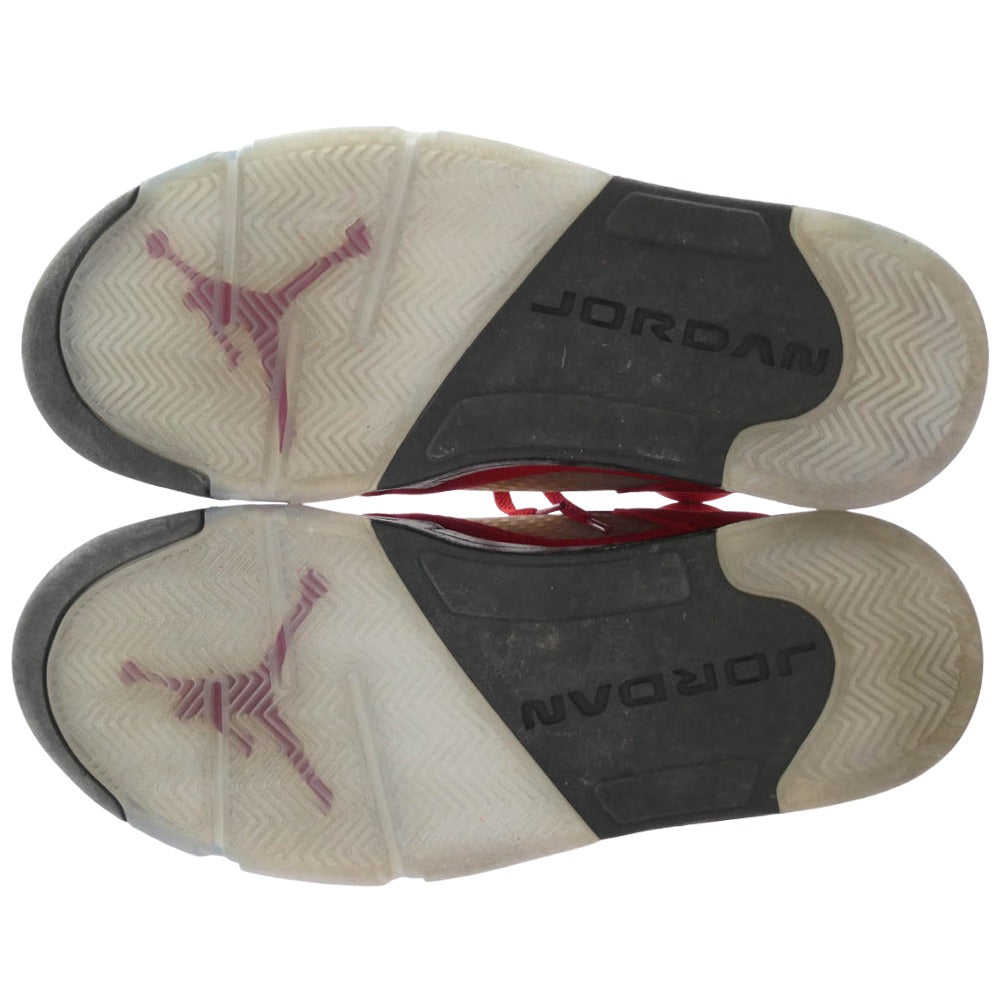 NIKE ナイキ DD0587-600 AIR JORDAN 5 TORO BRAVO エアジョーダン 5 トロ ブラボー ハイカット スニーカー レッド系 27.5cm【中古】