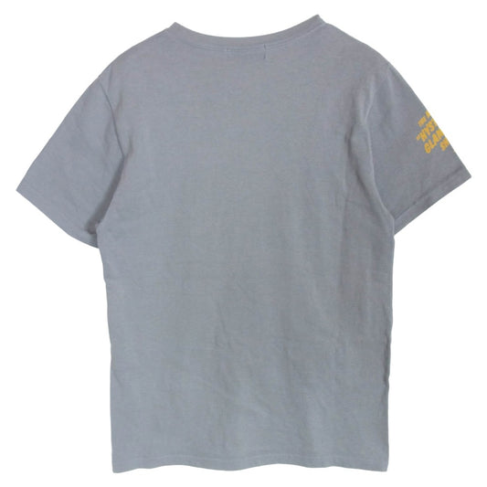 HYSTERIC GLAMOUR ヒステリックグラマー 12181CT03 ×PLAY BOY プレイボーイ ASHLEY SMITH アシュリー スミス プリント フォト 半袖 グレー系 S【中古】