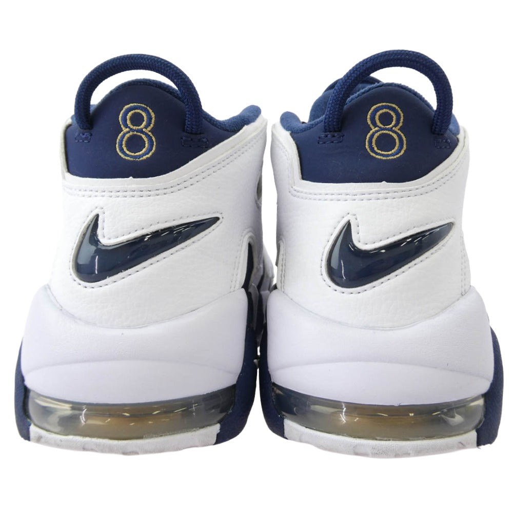 NIKE ナイキ 24SS FQ8182-100 Air More Uptempo 96 Olympic 2024年モデル エア モア アップ テンポ オリンピック ネイビー系 ホワイト系 26.5cm【中古】