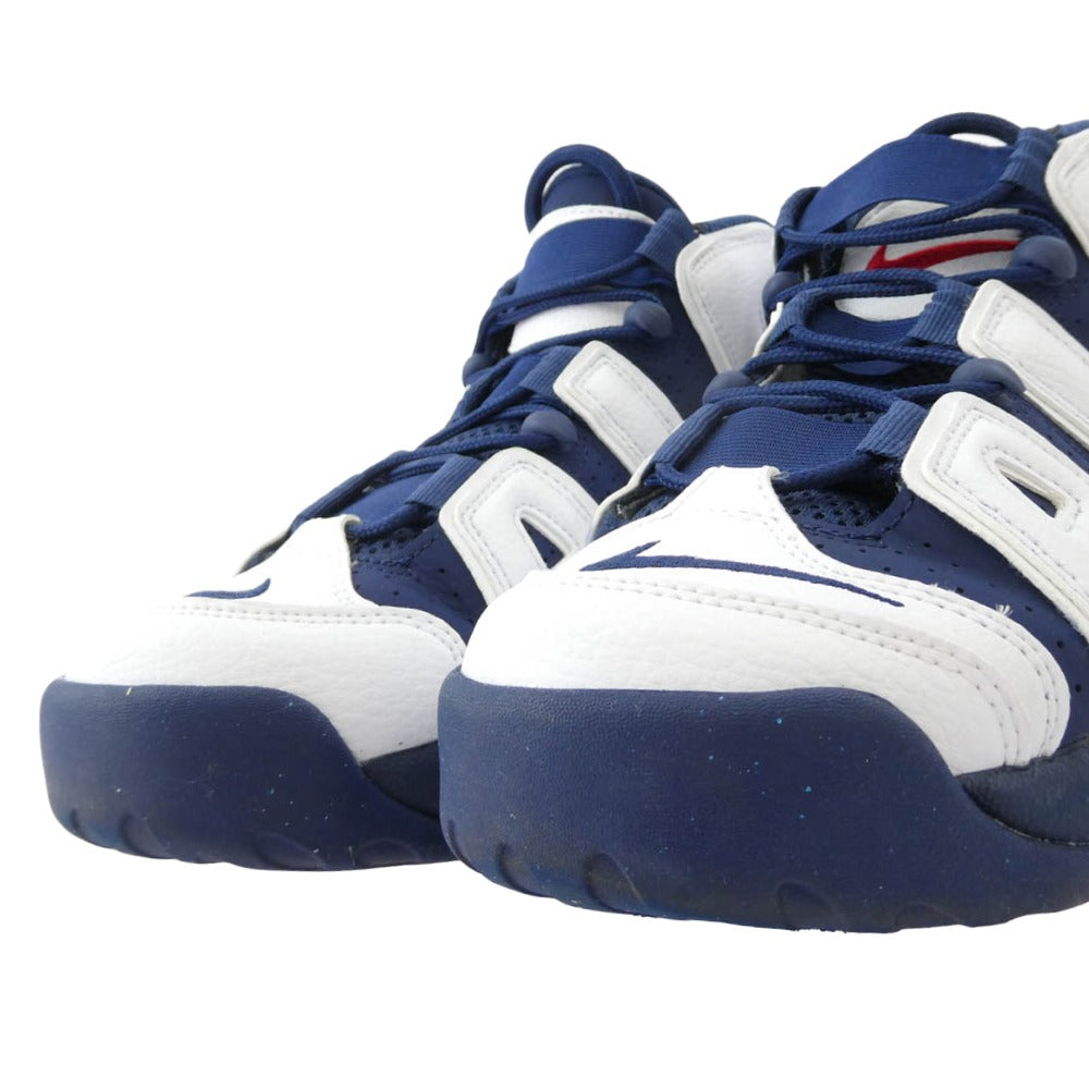 NIKE ナイキ 24SS FQ8182-100 Air More Uptempo 96 Olympic 2024年モデル エア モア アップ テンポ オリンピック ネイビー系 ホワイト系 26.5cm【中古】