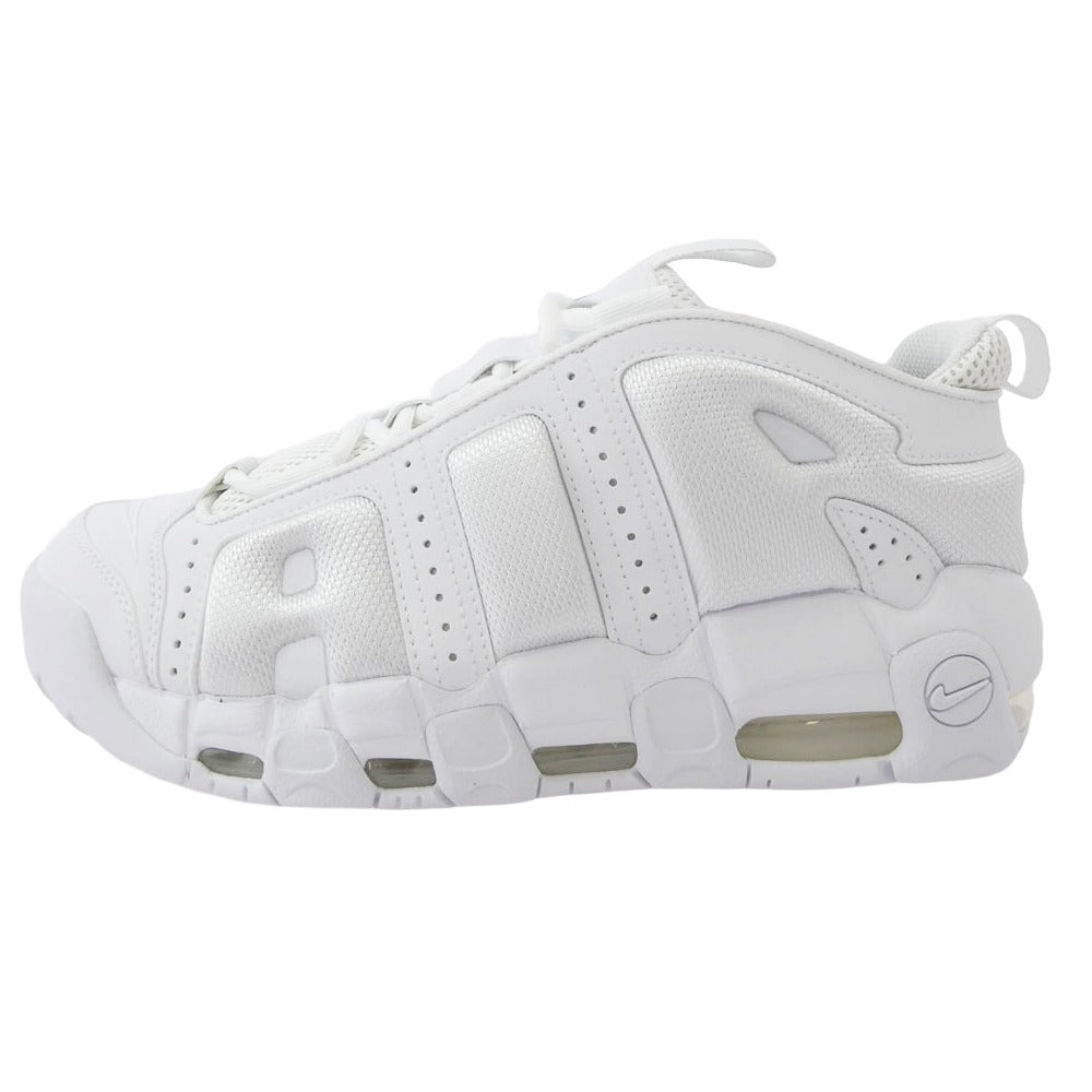 NIKE ナイキ 24AW FZ3055-100 Air More Uptempo Low Triple White エア モア アップ テンポ ロー トリプルホワイト ホワイト系 26.5cm【極上美品】【中古】