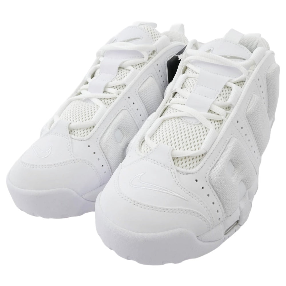 NIKE ナイキ 24AW FZ3055-100 Air More Uptempo Low Triple White エア モア アップ テンポ ロー トリプルホワイト ホワイト系 26.5cm【極上美品】【中古】