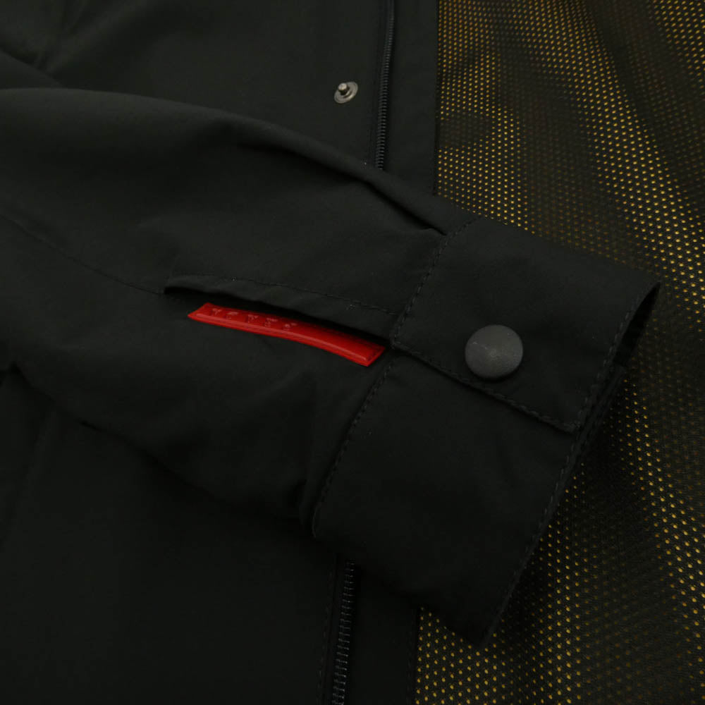 PRADA プラダ ナイロン ジャケット ジップ ブルゾン ブラック系 44【中古】