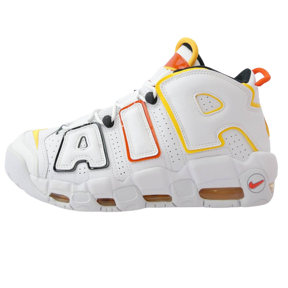 NIKE ナイキ 21AW DD9223-100 AIR MORE UPTEMPO RAYGUNS エア モア アップ テンポ レイガンズ ホワイト系 27.5cm【極上美品】【中古】
