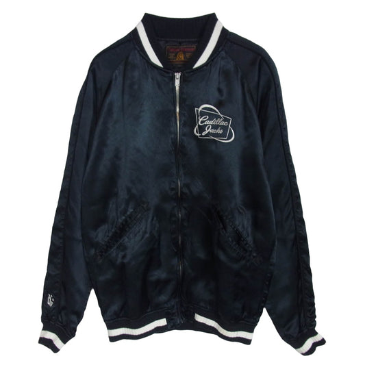 HYSTERIC GLAMOUR ヒステリックグラマー 16SS 0261AB12 x 野口強 ギターガール 刺繍 ジャケット ブルゾン ブラック系 S【中古】