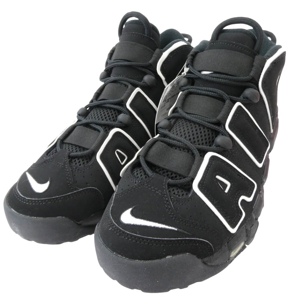NIKE ナイキ 20AW 414962-002 Air More Uptempo Black White 2020 エア モア アップ テンポ ブラック ホワイト ブラック系 27cm【極上美品】【中古】