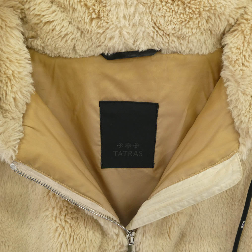 TATRAS タトラス 22AW MTAT22A4858-L BOMOS ボモス ボア ダウン ジャケット ベージュ系 02【中古】