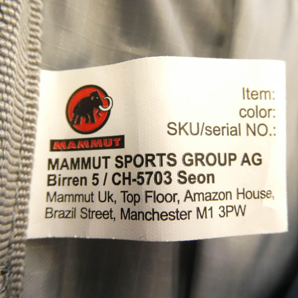 Mammut マムート DUCAN 24 デュカン バックパック ブルー系 グレー系【美品】【中古】