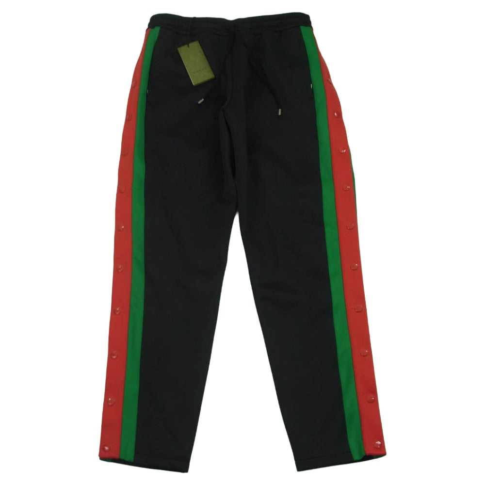 GUCCI グッチ 713493 XNATN イタリア製 カウレザー ストレート パンツ