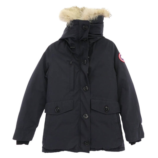 CANADA GOOSE カナダグース 2300JL CHARLOTTE PARKA シャーロット パーカー ダウンジャケット ダークグレー系 S【中古】
