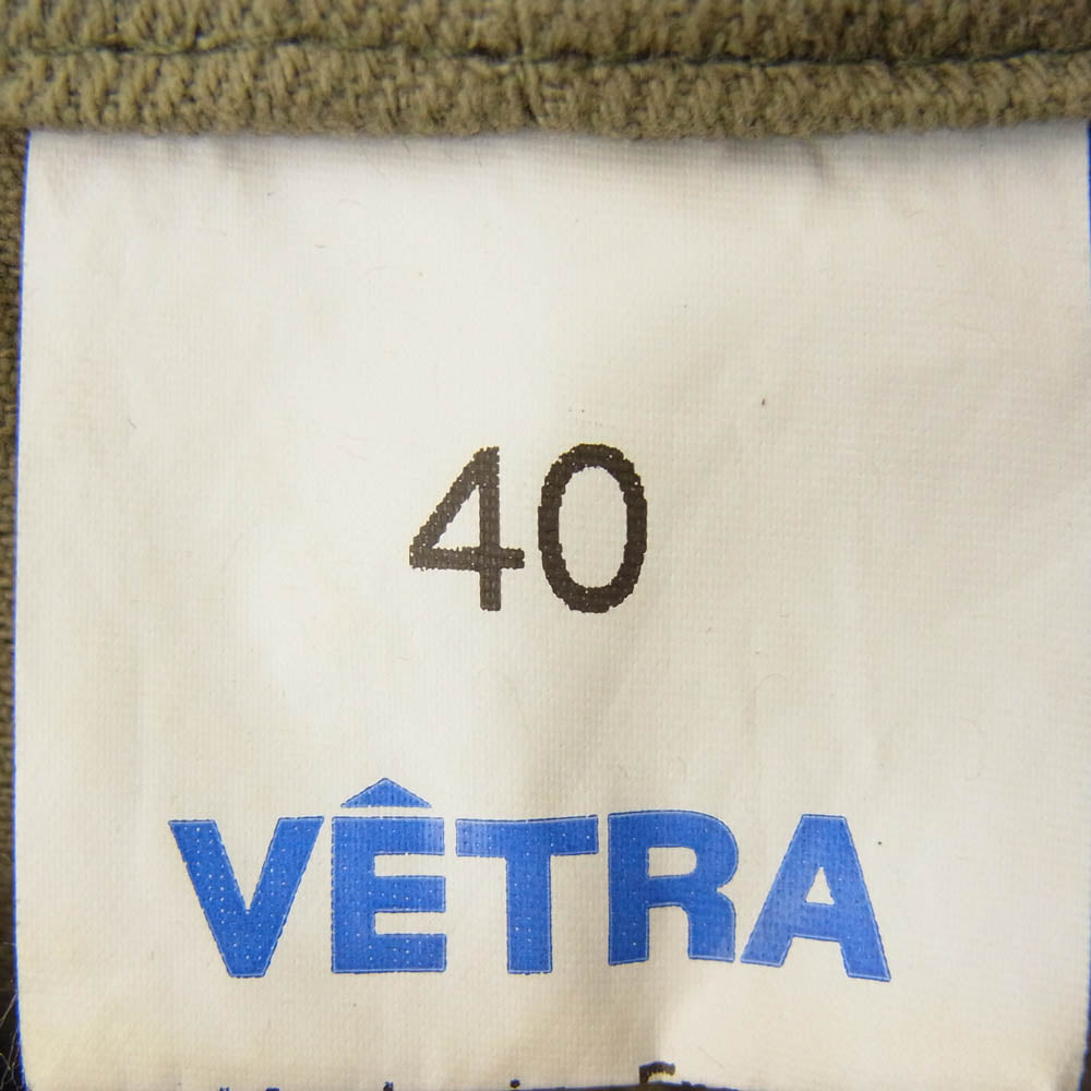 ベトラ Coverall Jacket カバーオール ワーク ジャケット カーキ系 40【中古】